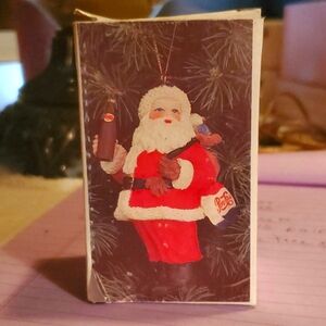 Vintage Christmas Tree Ornament Santa Claus
